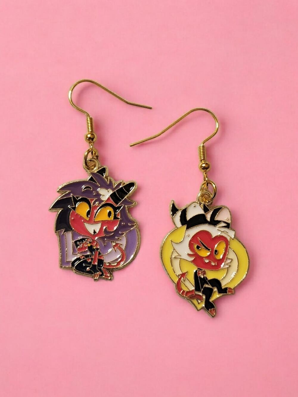 Helluva Boss Millie & Moxie Charm Earrings